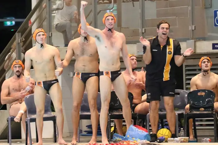 AWL bench celebrates