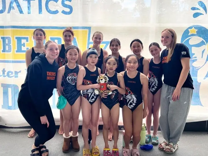 Young girls team