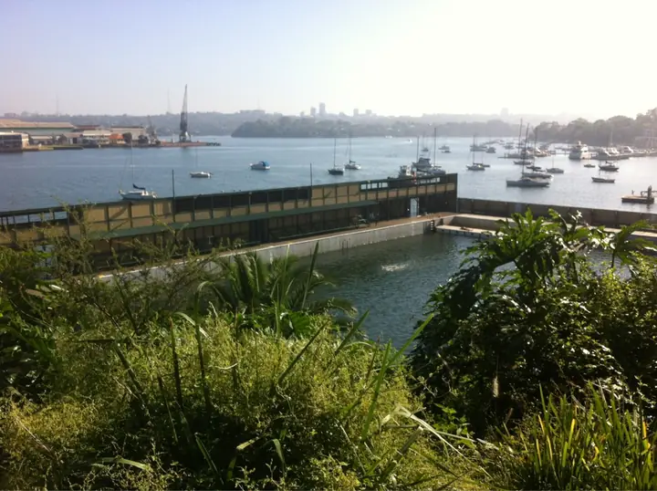 A beautiful day at the baths